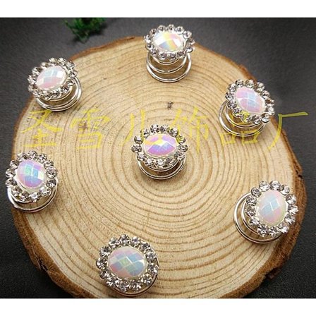 Hårnålar Bröllop virvlar runt 4ST PACK