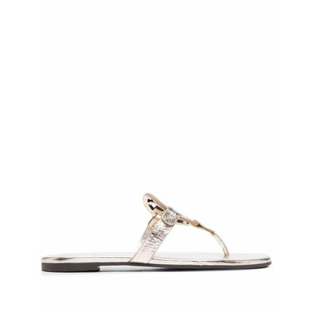 Tory Burch, Sandals Żółty, Kobieta, Rozmiar: 36 EU