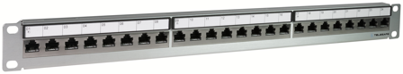 Elko EKO02817 Patchpanel 24 porter, 483 mm, Datamaskin & surfing
