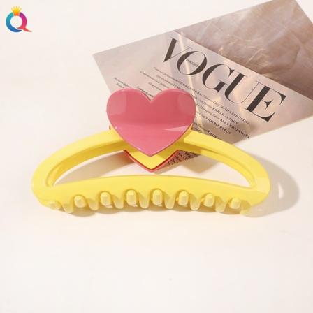 Shark Clip Hårklo GUL Yellow