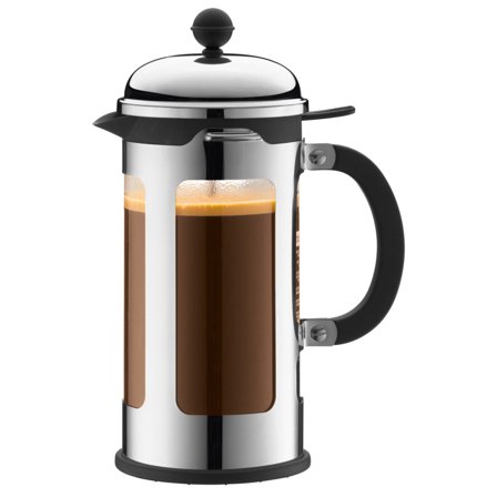Bodum Chambord Krom kaffepress 8 Koppar 1,0 l | Kaffe > Kaffepressar > Presskanna | Bagaren och Kocken