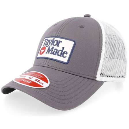 Taylor Made - Svart trucker Keps - TM26 Ls Radar Trucker Hat Grey Trucker @ Hatstore