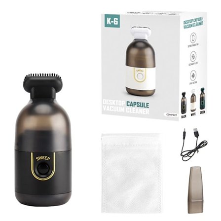 Desktop Dammsugare Bildammsugare SVART