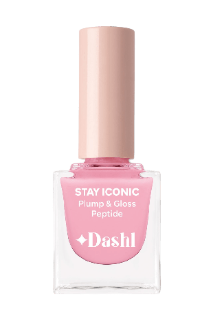 DASHL Stay Iconic Plump & Gloss Peptide Nagellack Unisex Rosa 10ML