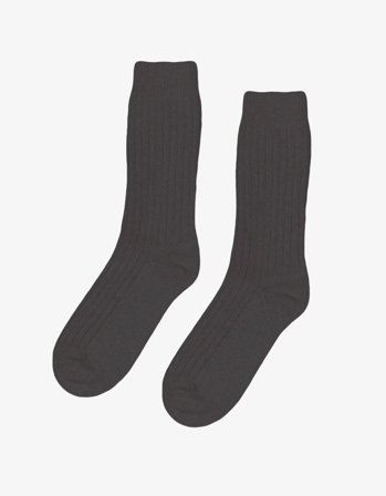 Merino Wool Blend Sock - Lava Grey - 41-46