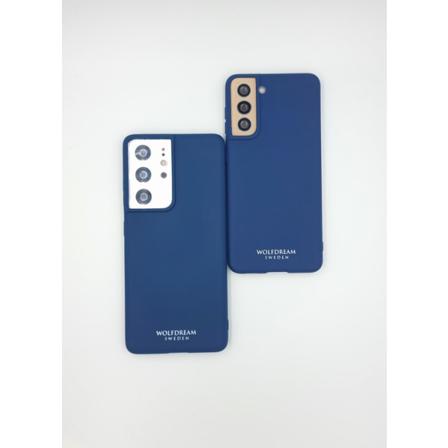 Navy Blue- Blå Tpu Silikon Mobilskal Till Samsung S22ultra Blå