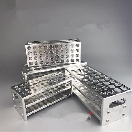 Stativ för provrör i aluminium med 30 hål