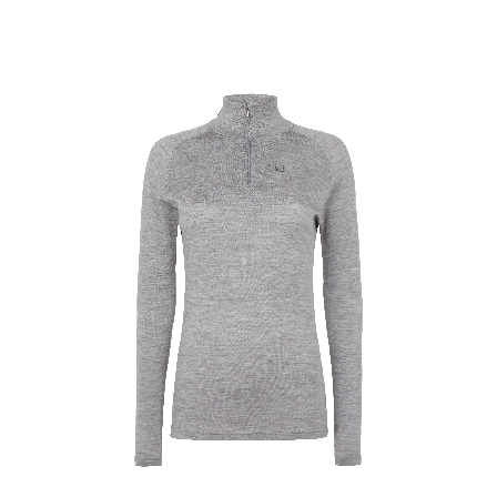 66 North women's Básar Tops - Heather Grey - L
