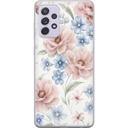 Kompatibelt Mobildeksel til Samsung Samsung Galaxy A52s 5G Romantiske blomster