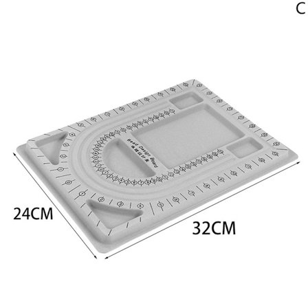 Flockade Bead Board DIY Armband Halsband Beading Smycken gör