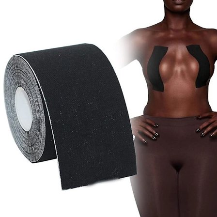 Boob Tape, Nipple Tape, Vattentät Bröstlyfttejp, Elastisk Bekväm Brösttejp, Strapless Självhäftande Tejp