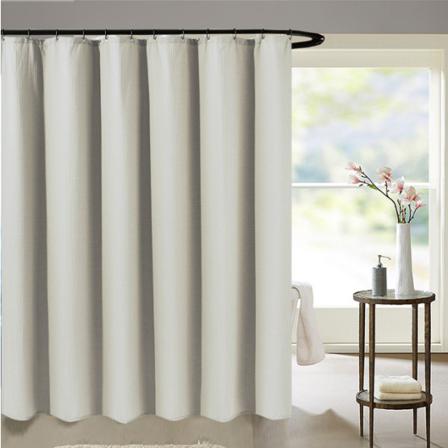 Våffelduschdraperi Beige Xl