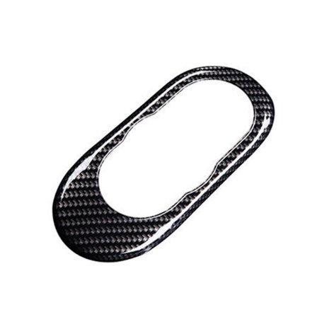 Til Mini F55/56/57 Tilbehør Center Console Wrap Glat kant Smudsikker Center Console Trim Cover