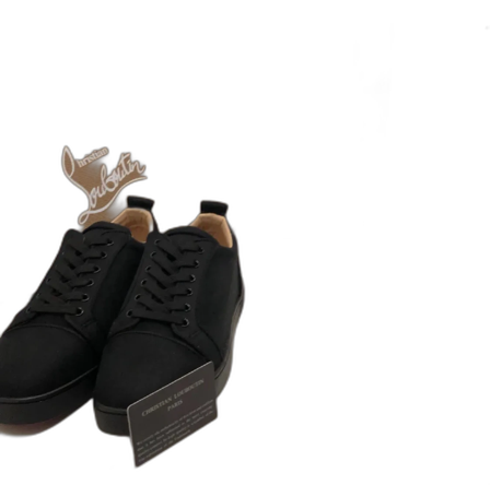 Svarta sneakers från Christian Louboutin
