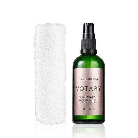 Votary Cleansing Oil Rose Geranium & Apricot, Skincare, Renseprodukter, Rens & Vask