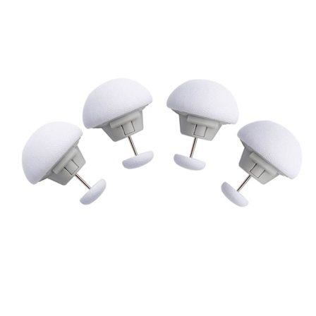 Täckehållare 4X Vit Vit