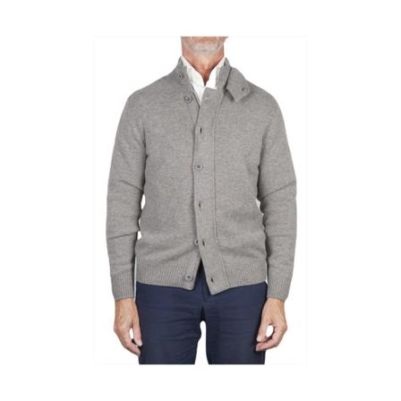 Gran Sasso, Cardigans Grijs, Heren, Maat:XL