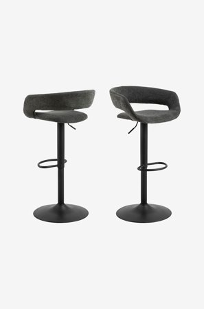 NORDFORM - Grace baarijakkara, 2-p - Harmaa - Baarituolit & baarijakkarat - - Homeroom