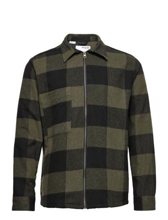 Slhloosedoller Overshirt Ls W Patterned Selected Homme