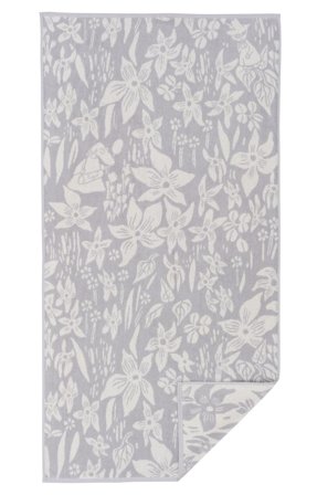 Mummi Arabia Håndkle Lilje Grå 70x140