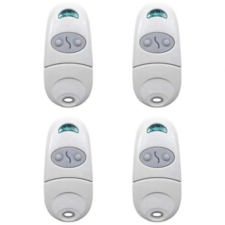 4 STK TOP432NA Fjernbetjening - Fast Kode Frekvens 433.92MHz, Multi-Frekvens Trådløs Kopieringsfjernbetjening - FA - Som vist