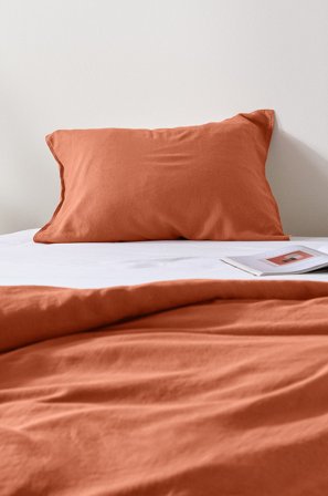 Jotex - Putevar Brændt orange - HANNAH - Kjøp Putevar hos Jotex