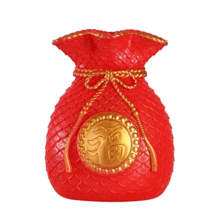 Blessed Bag Blomsterpotte Vase RØD