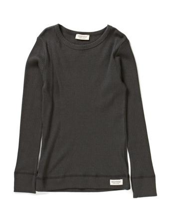 Plain Tee Ls T-shirts Long-sleeved T-shirts Grå MarMar Cph*Betinget Tilbud