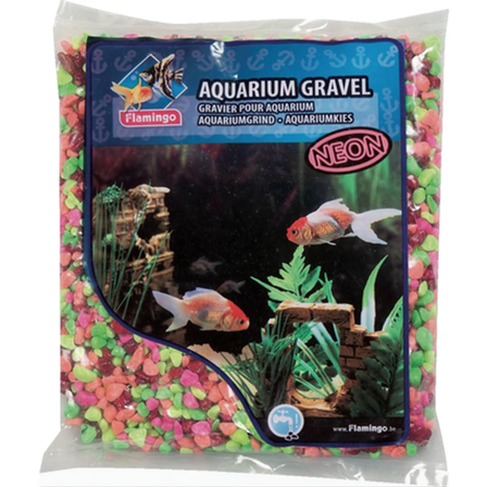 Flamingo - Akvariegrus Rainbow 1 kg - Akvaristikk - Akvarie inventar - Akvariegrus & sand - ZOO.no