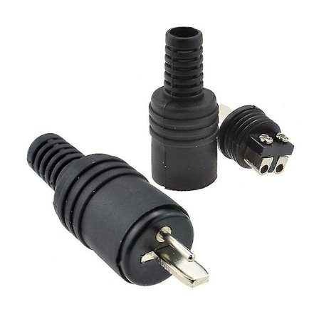 2 Pin Din Stik Højttaler Og Hifi Konnektor Skrueterminaler [2 Pak]