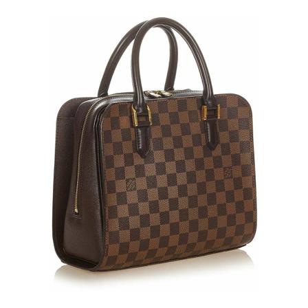 Louis Vuitton Vintage, Pre-owned Bag Bruin, Dames, Maat:ONE Size,Canvas