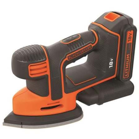 Black & Decker BDCDS18-QW Hiomahiiri sis. akun ja laturin, Koneet