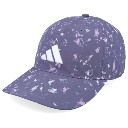 Adidas - Violet unconstructed Casquette - Women Preformance Print Pony Tail Cross Preloved Violet Dad Cap @ Hatstore