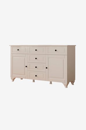 Hanah Home - Kommode Sienna - Hvid - Kommoder - Fra Homeroom