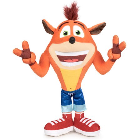 Crash Bandicoot plyslegetøj 21cm -1