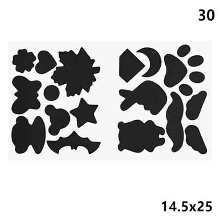 Selvklebende lapper på dunjakker Klær Vaskbar Reparasjon R