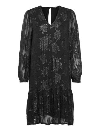 Slvivien Dress Black Soaked In Luxury