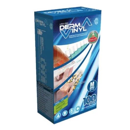 Dermavinyl Guanto Monouso Vinile Taglia Small 100 Pezzi