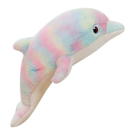 Plush Leke Søte Fargerike Delfin Dukker Fargerike Delfin Dukker Sove Pute