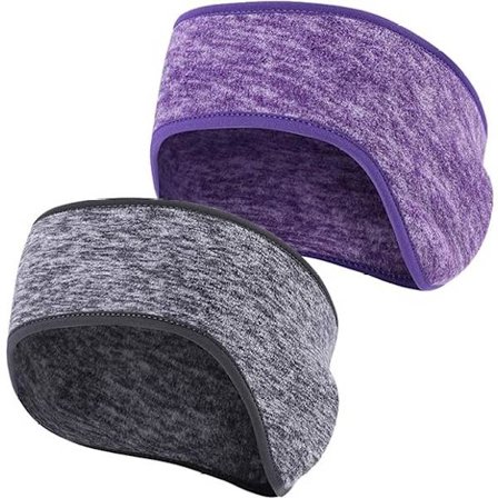 Ørevarmer Hovedbånd til Koldt Vejr Løb Svedbånd Sport Anti-Slip Tynd Ørevarmer til Kvinder Mænd
