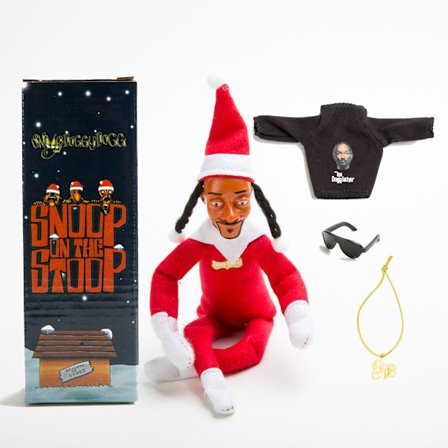 Julehylde-elf-dukke, grænseoverskridende forsyning, ny SNOOP DOGG-dukke, juledukke