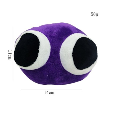 Roblox Rainbow Friends Rainbow Pals bamse leketøy dukke