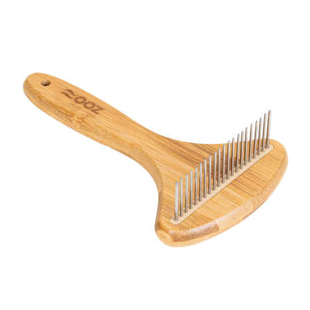 Selected by ZOO - Karda underull, 21 pinner, 17x10cm - Hund - Pelspleie Trim- og hundebad - Hundekarde til pelsfelling - ZOO.no