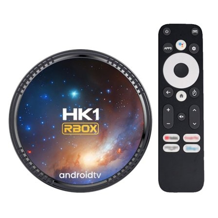 Android 11.0 HK1 RBOX W2T Smart TV-box 2.4G/5G Dual-band WIFI Röstfjärrkontroll Set-Top Box 16G 32G 64G Mediaspelare för Hemmet