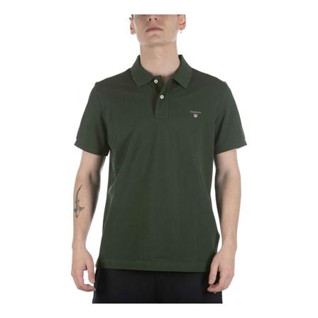 Gant, Polo Shirts Groen, Heren, Maat:S