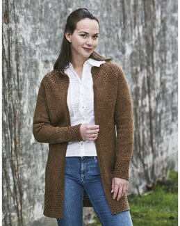 Lang cardigan Alma - Permin