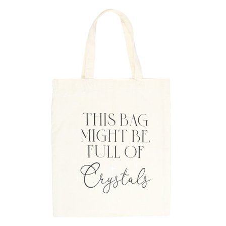 Something Different Full Of Crystals Bomull Tote Bag One Size B