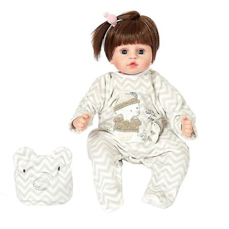 Livsnära Realistiska Reborn Baby Dolls Reborn Girl Docka Med Klädleksak Tillbehör Bästa set Julklapp till tjejer 3 år