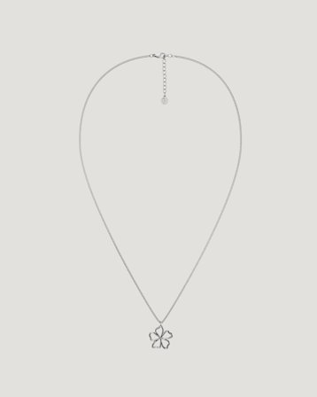 Edblad Alba Necklace S Steel Sølvfarvet Smykker Pige - Kids Brand Store