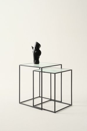 Jotex - Sidebord 2-pk Glas - VRETA - Kjøp Sidebord & småbord hos Jotex